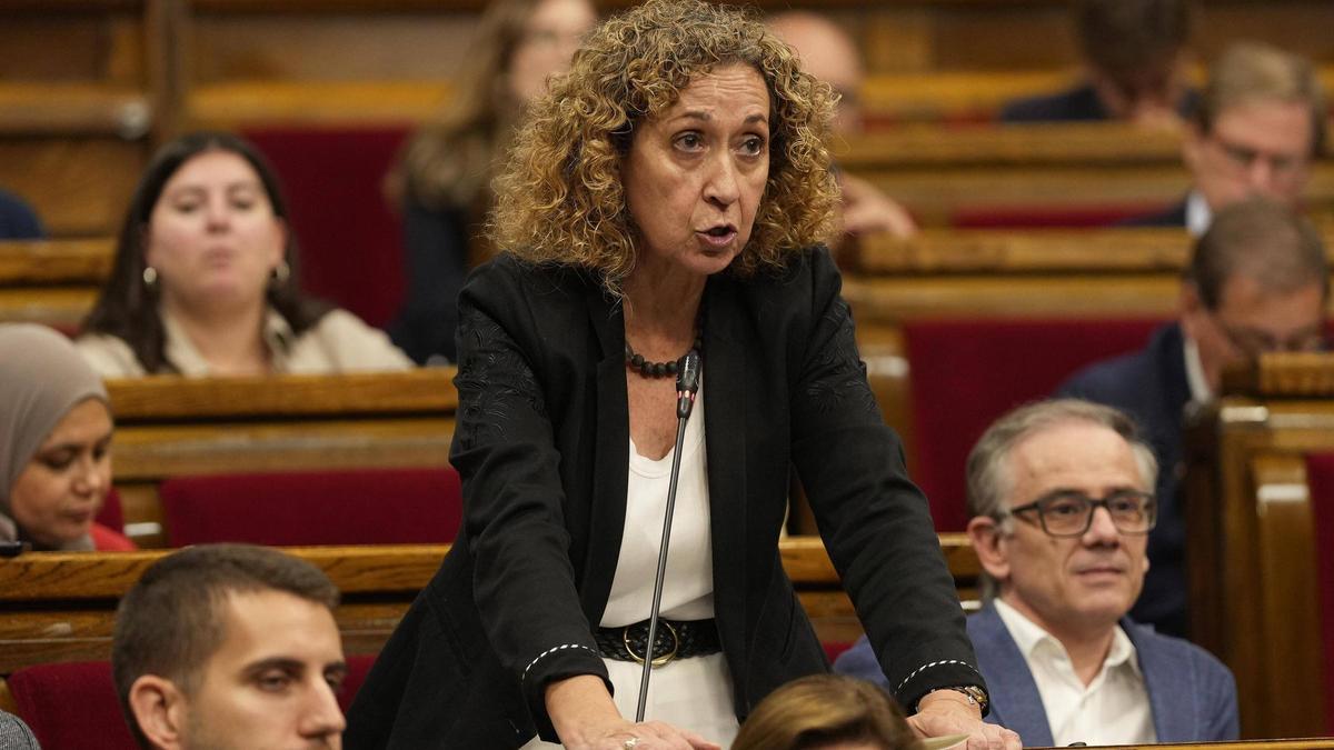 La portavoz de ERC en el Parlament, Ester Capella