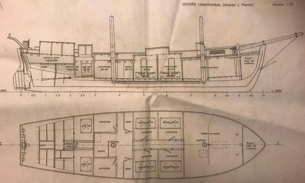 De un bote de remos a una goleta que tiene120 años de historia |  