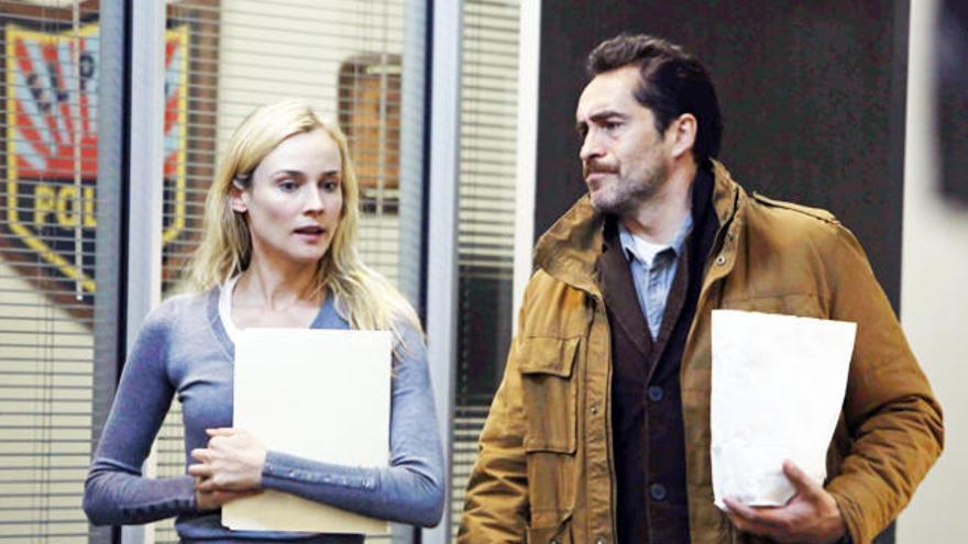 La actriz Diane Kruger protagoniza &#039;The Bridge&#039;.