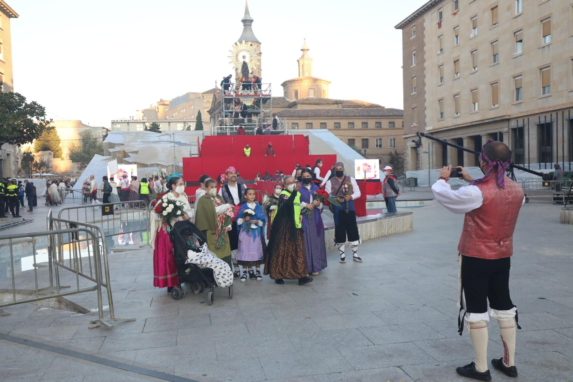 FOTOGALERÍA | La Ofrenda del Flores de estas fiestas del Pilar 2021