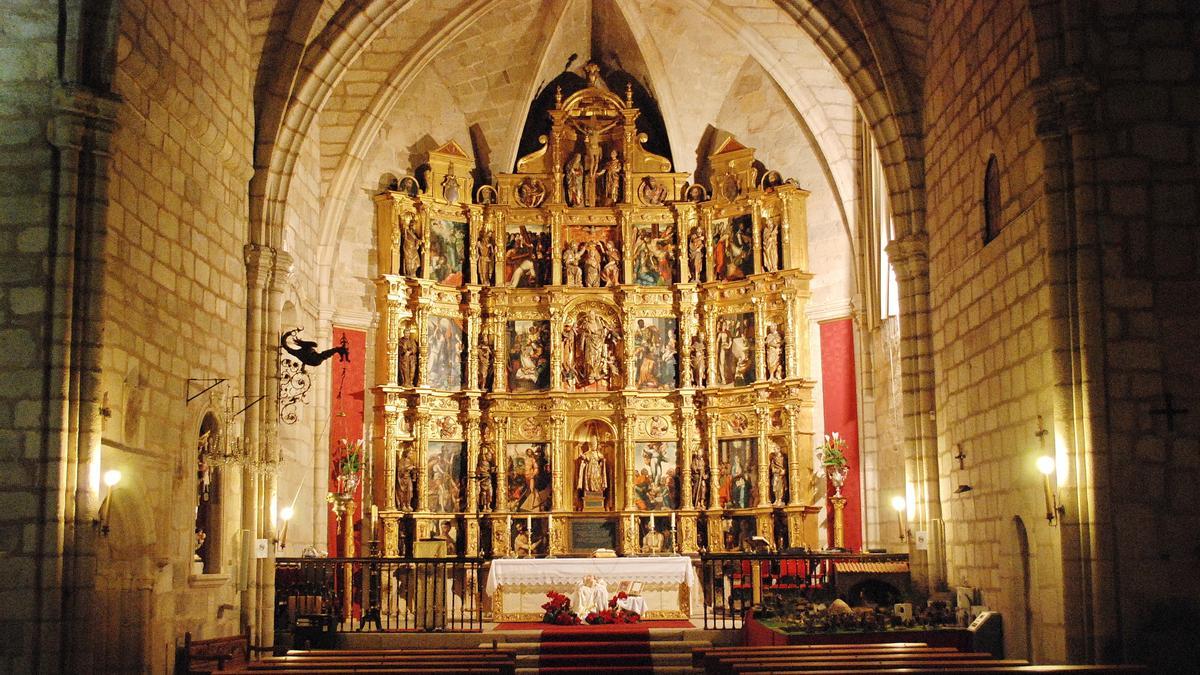 Retablo de Luis de Morales, El Divino, en la Iglesia de Nuestra Señora de la Asunción