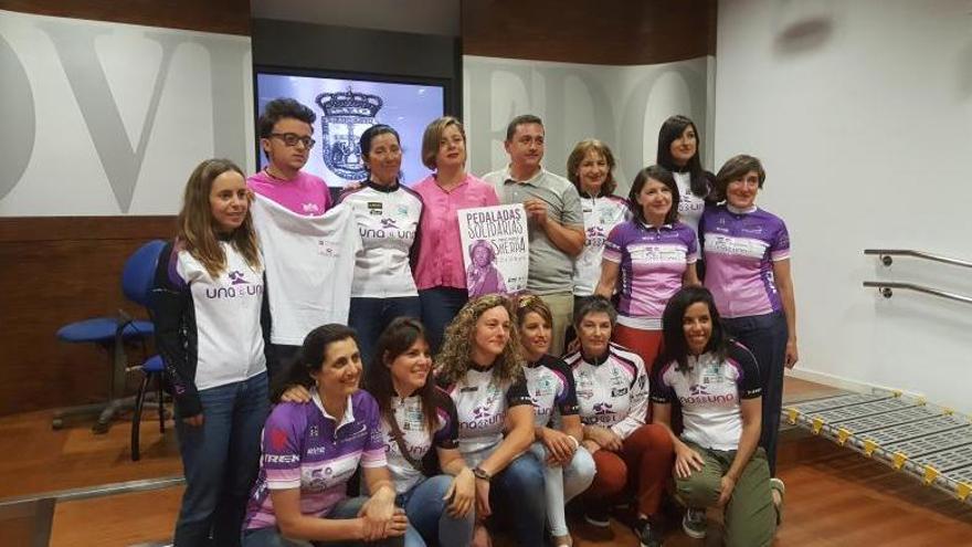 Pedaladas solidarias con el pueblo sherpa en Oviedo