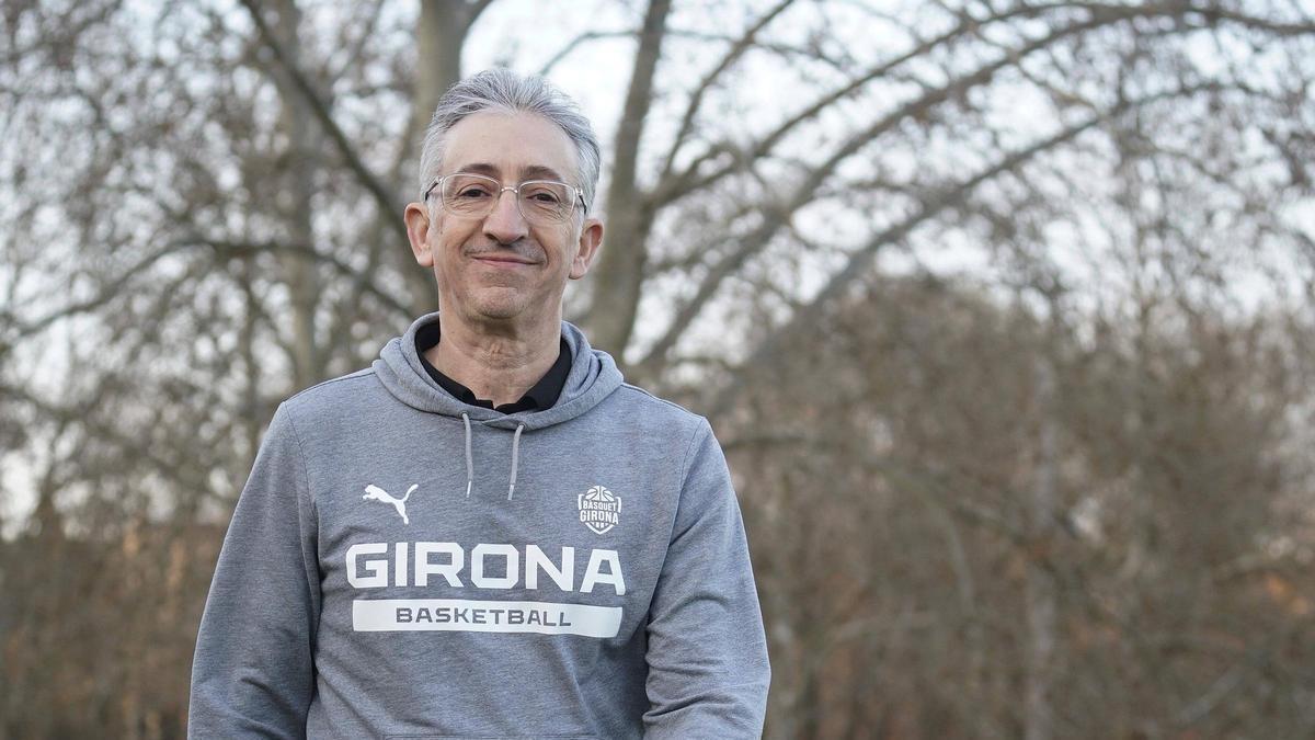 El tècnic del Bàsquet Girona, Moncho Fernández