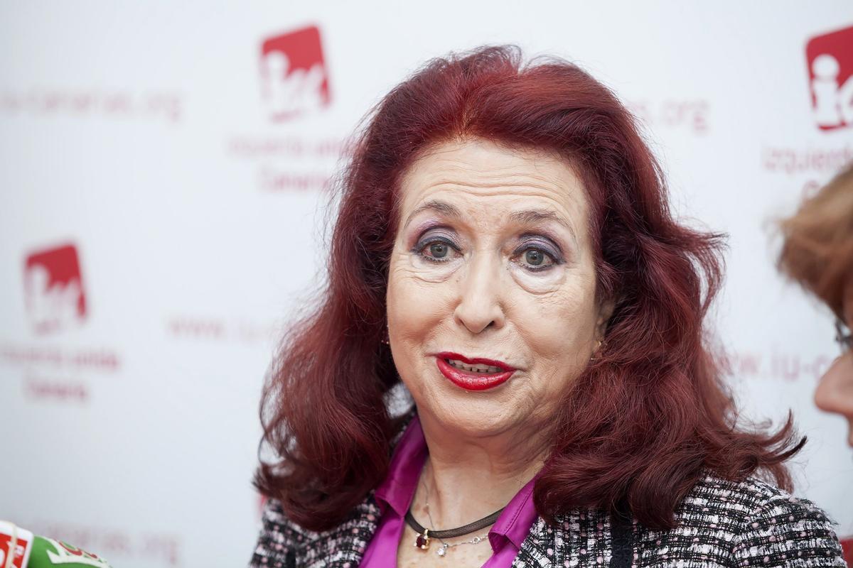 La dirigente del Partido Feminista Lidia Falcón.