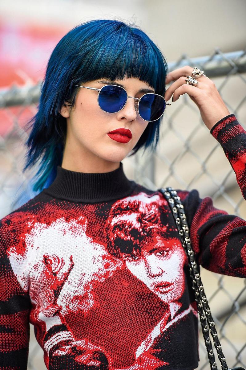 Gafas de colores: punky