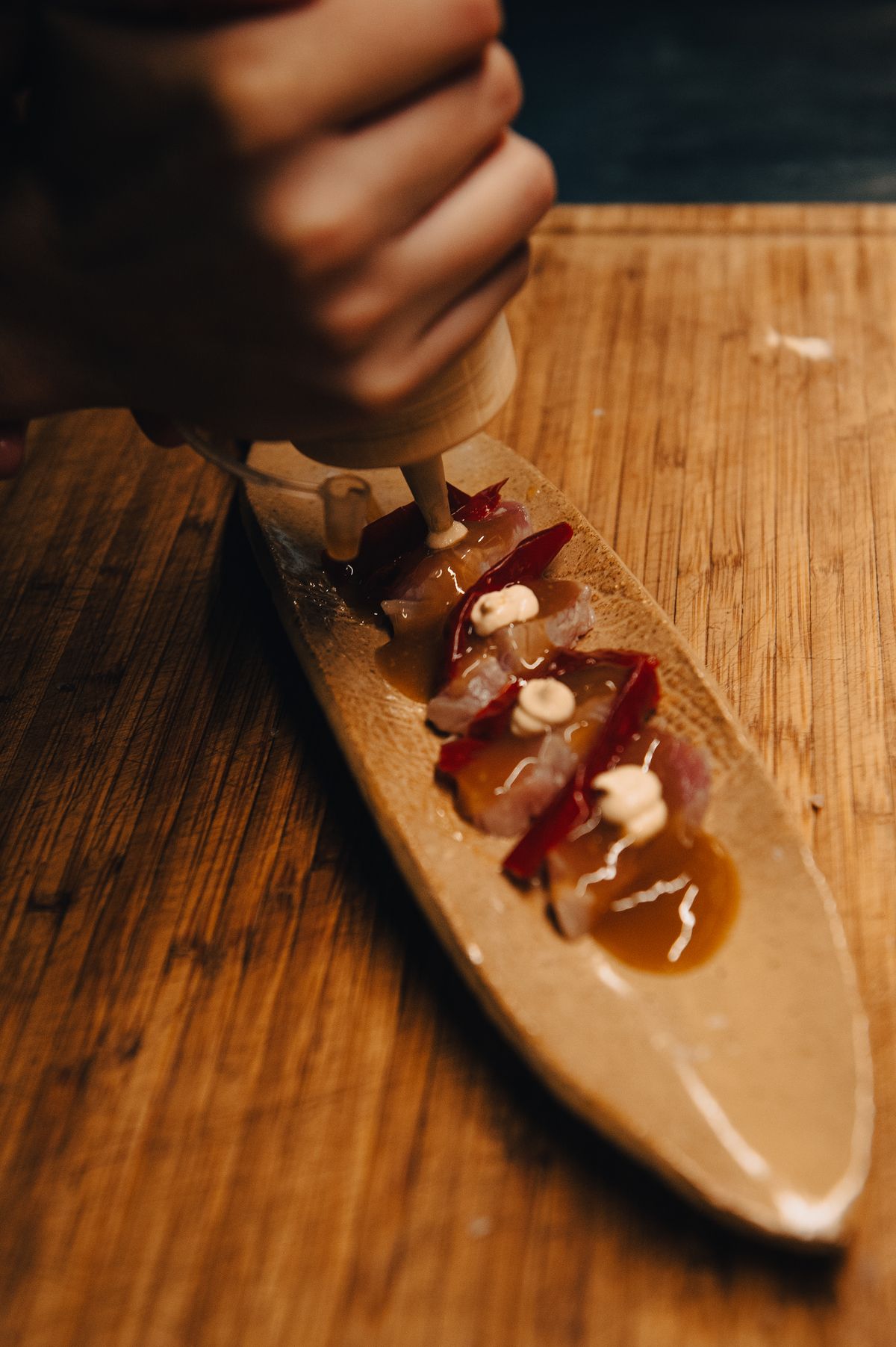 Así es y esto se come en el restaurante Open de Alicante
