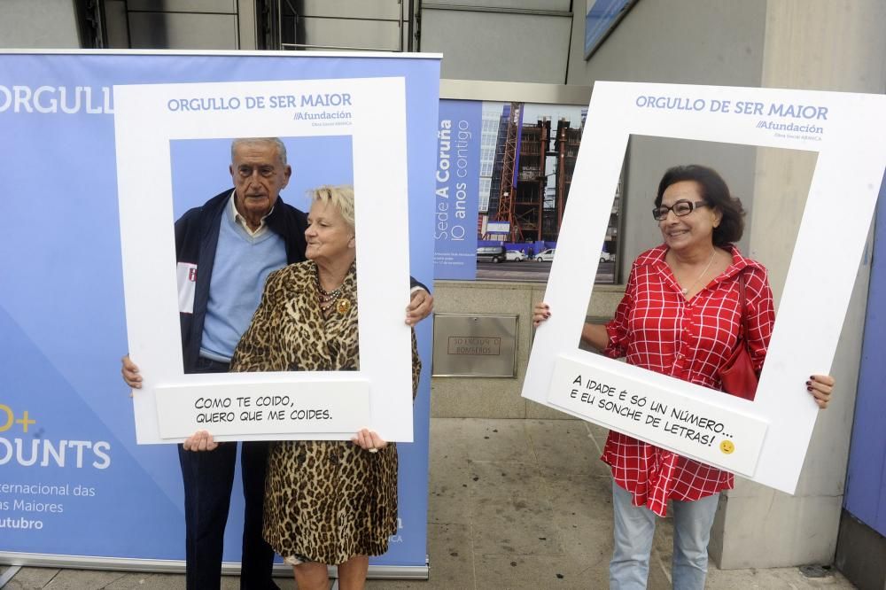 Arsenio Iglesias y Berta Tapia, mayores orgullosos