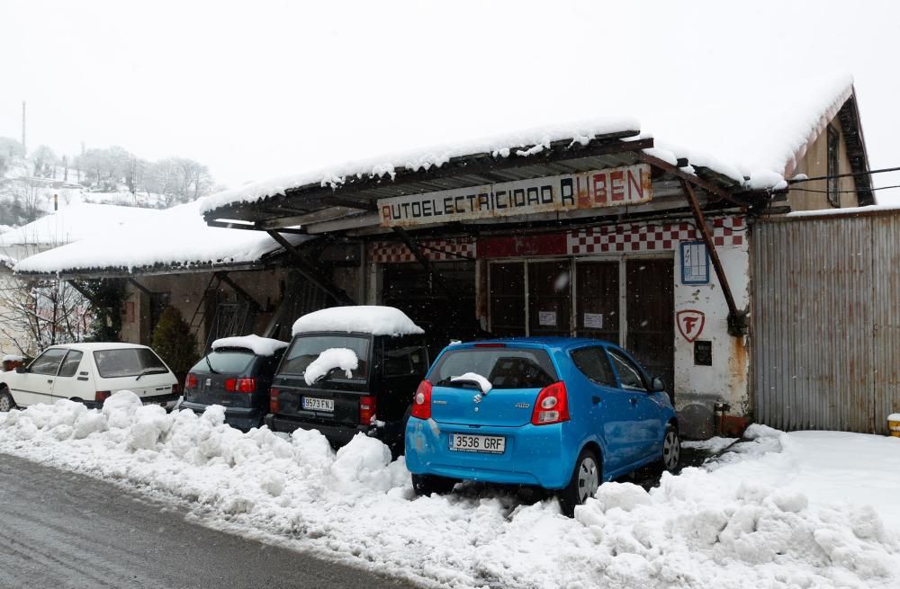 Temporal en La Espina y Tineo