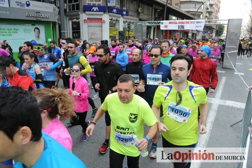 Murcia Maratón. Salida 10K