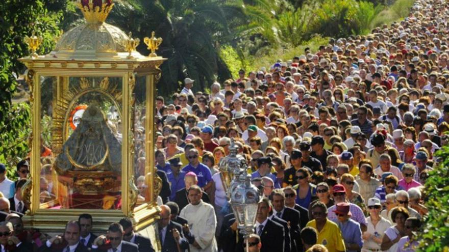Declaran Bien de Interés Cultural las Fiestas Lustrales de la Bajada de la Virgen