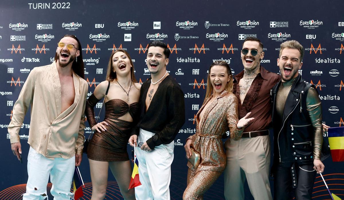 WRS, en la Alfombra Turquesa de Eurovisión 2022.