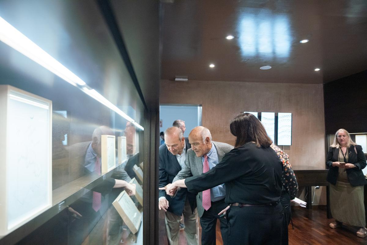 Algunas de las obras expuestas en la exposición