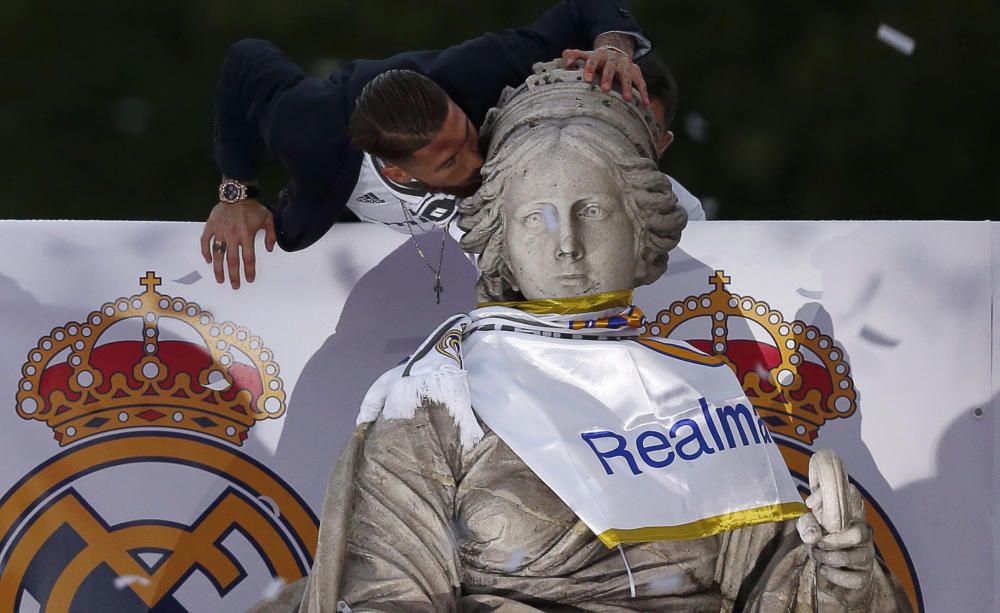 EL REAL MADRID CELEBRA LA UNDÉCIMA EN CIBELES