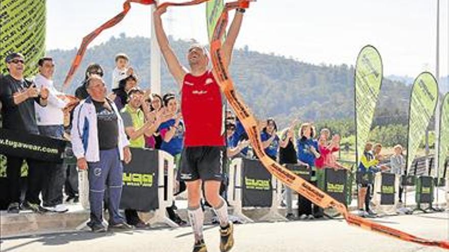 Caballero destroza el cronómetro en la VI Marató de Muntanya de Borriol