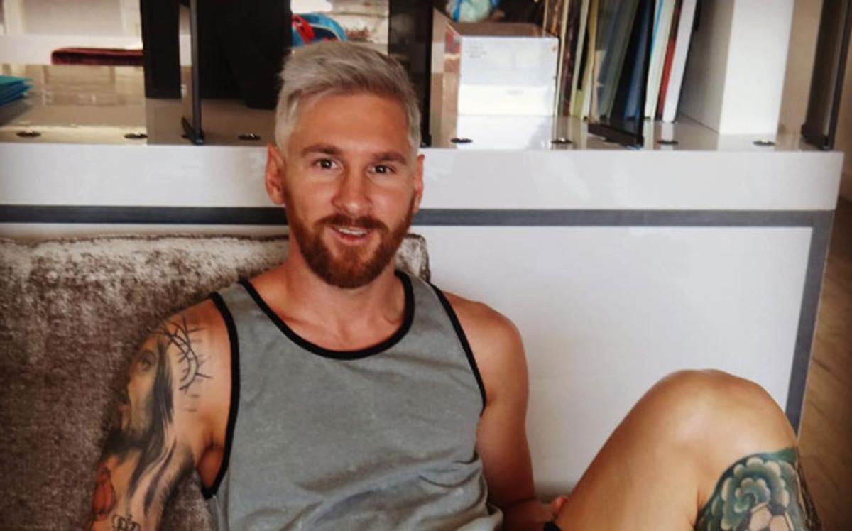 Messi y su cambio de look