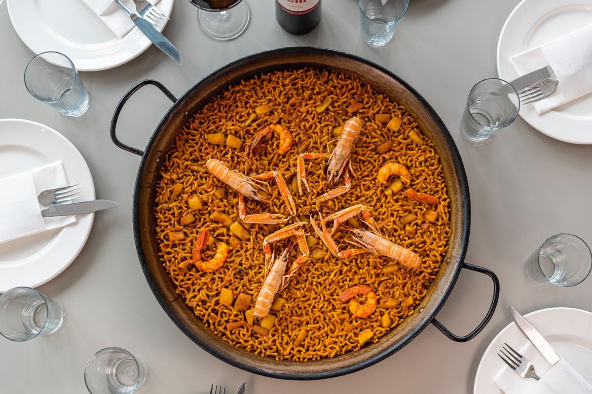 El arroz es el protagonista principal de la carta del restaurante Jesús Gor.