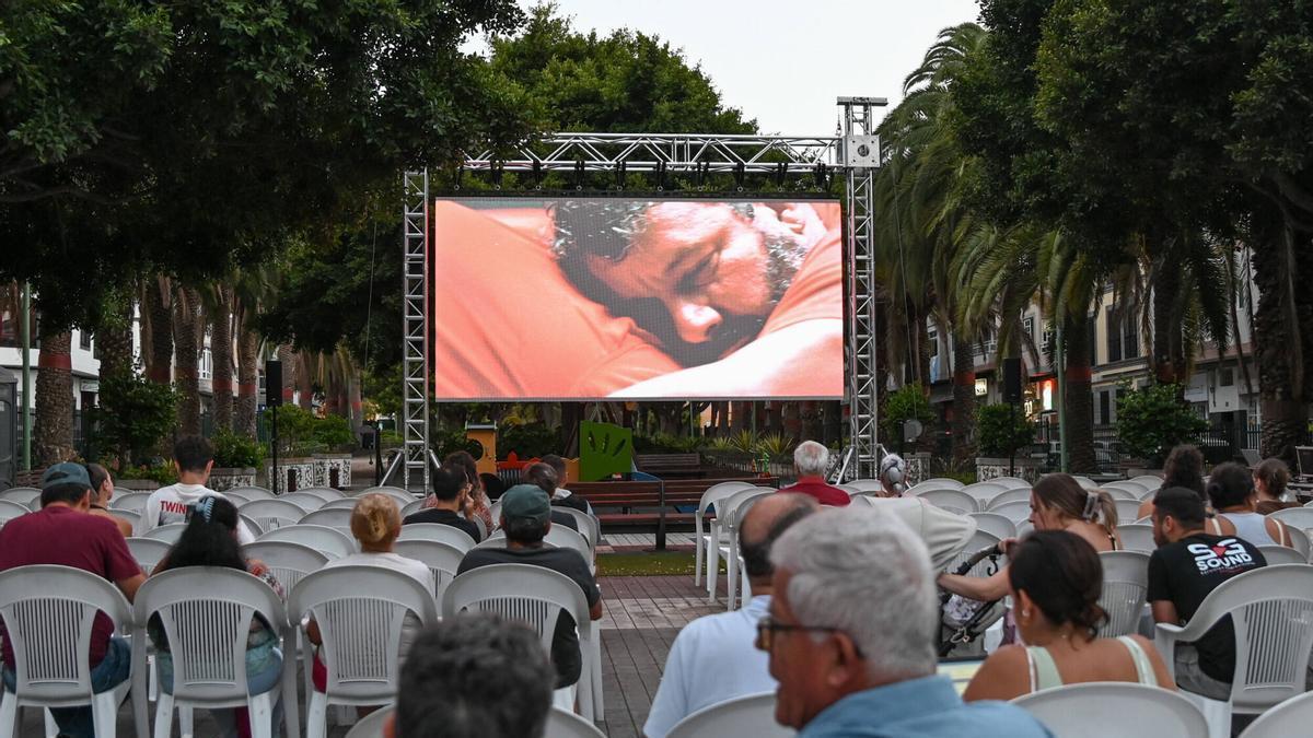 Cine al aire libre como parte del ciclo 'Vamos al cine'