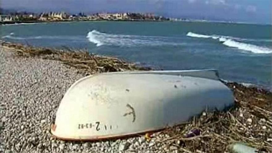 Las playas de Dénia, cubiertas de desperdicios tras el temporal