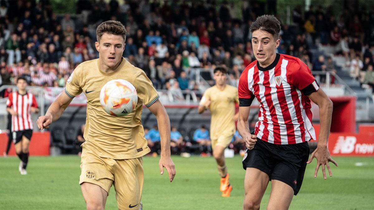 Athletic Club y Barça jugaron un partido muy disputado en la ida