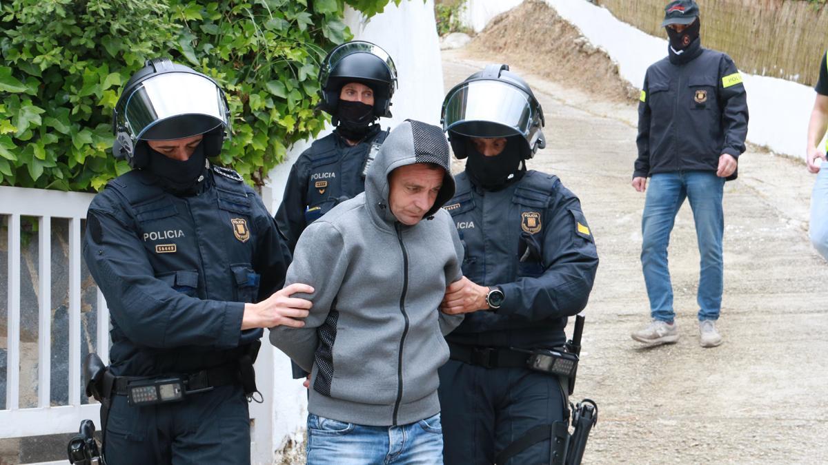 Detención en Lloret de Mar en el marco de la operación contra el tráfico de marihuana