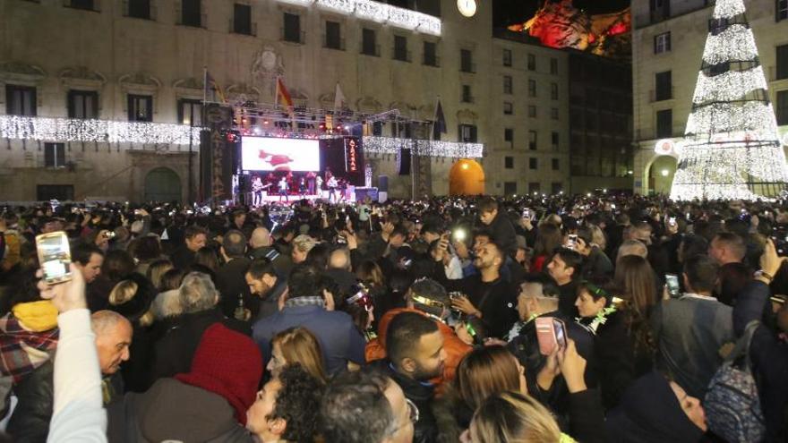 Celebración de la pasada Nochevieja