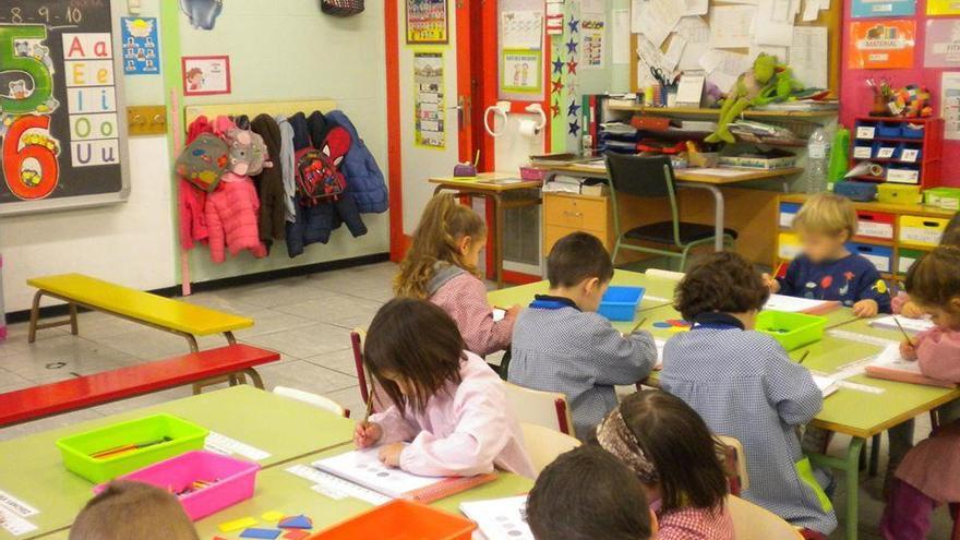 Aula de infantil de Alfafar.