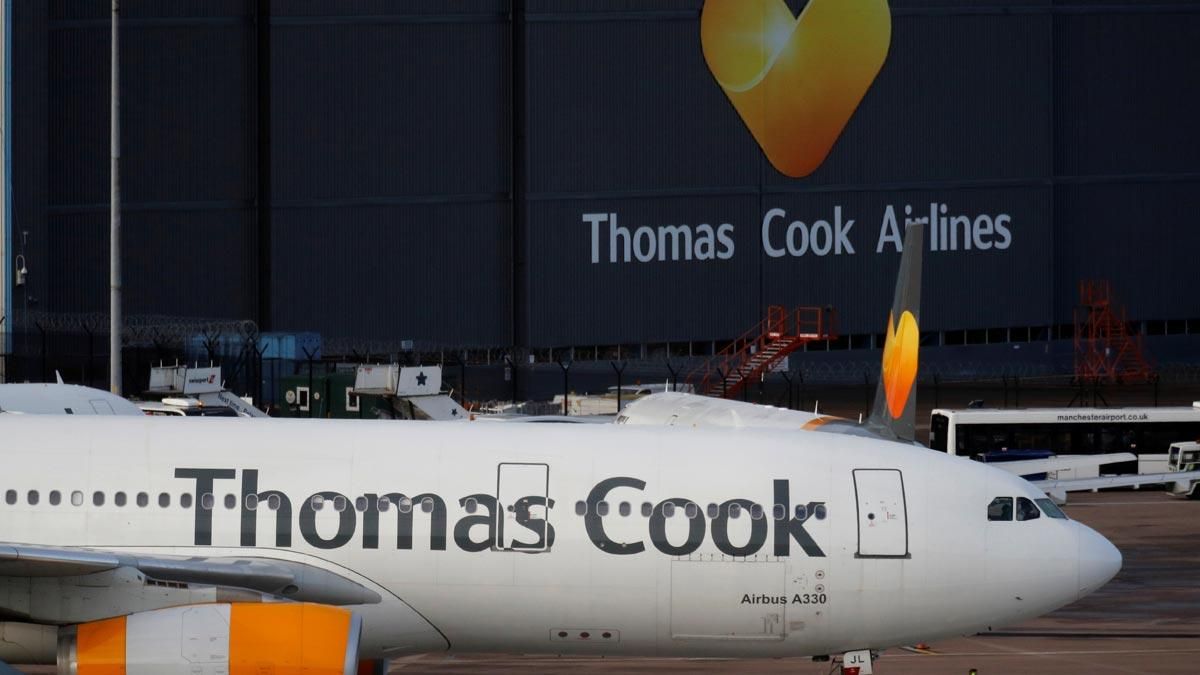 El grupo de viajes Thomas Cook entra en suspensión de pagos.