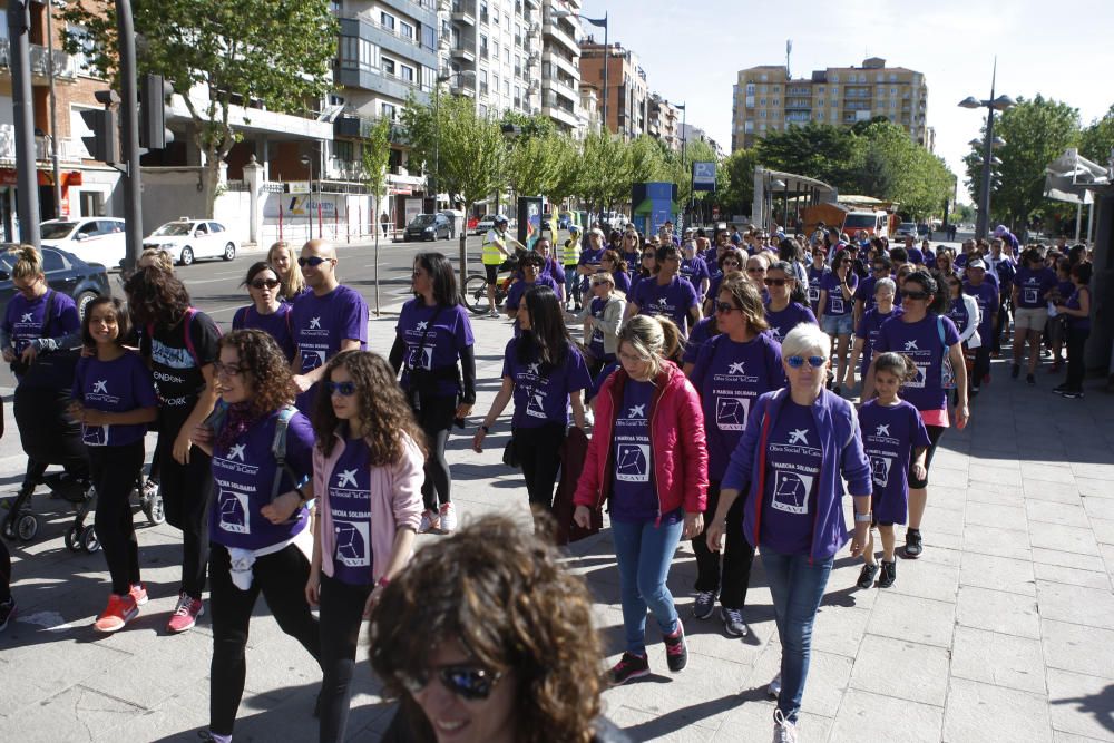 Marcha solidaria de Azavi