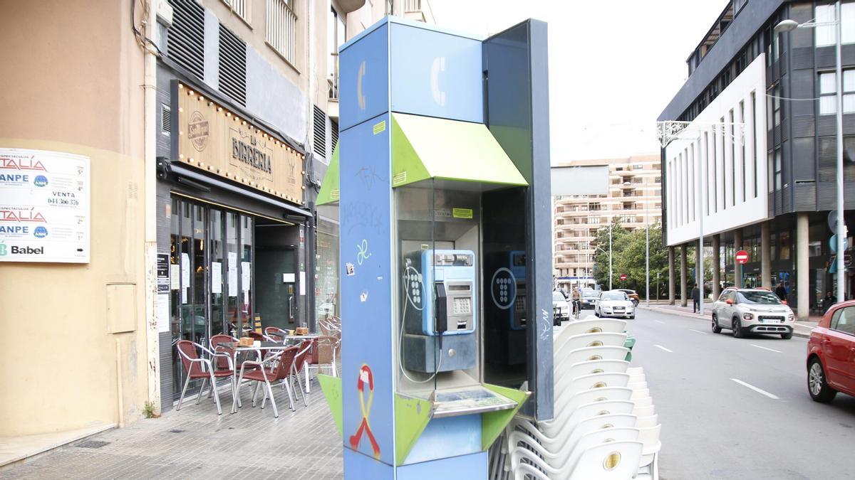 Una cabina de teléfono, en una imagen de archivo.