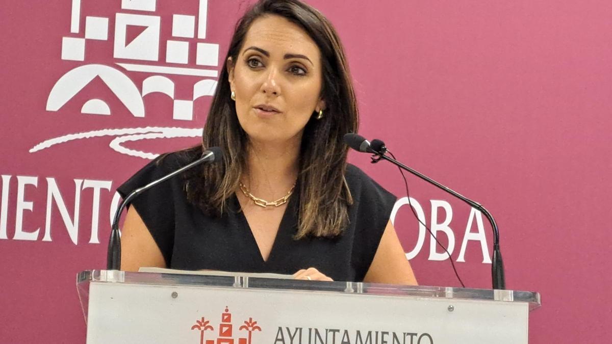 La concejala del PSOE en el Ayuntamiento de Córdoba Carmen González.