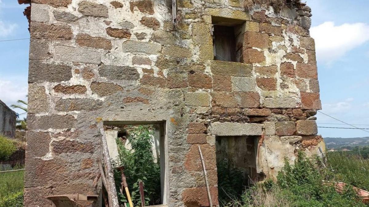 La torre medieval de Cillobre, en grave riesgo de colapso, entra en la lista roja del patrimonio