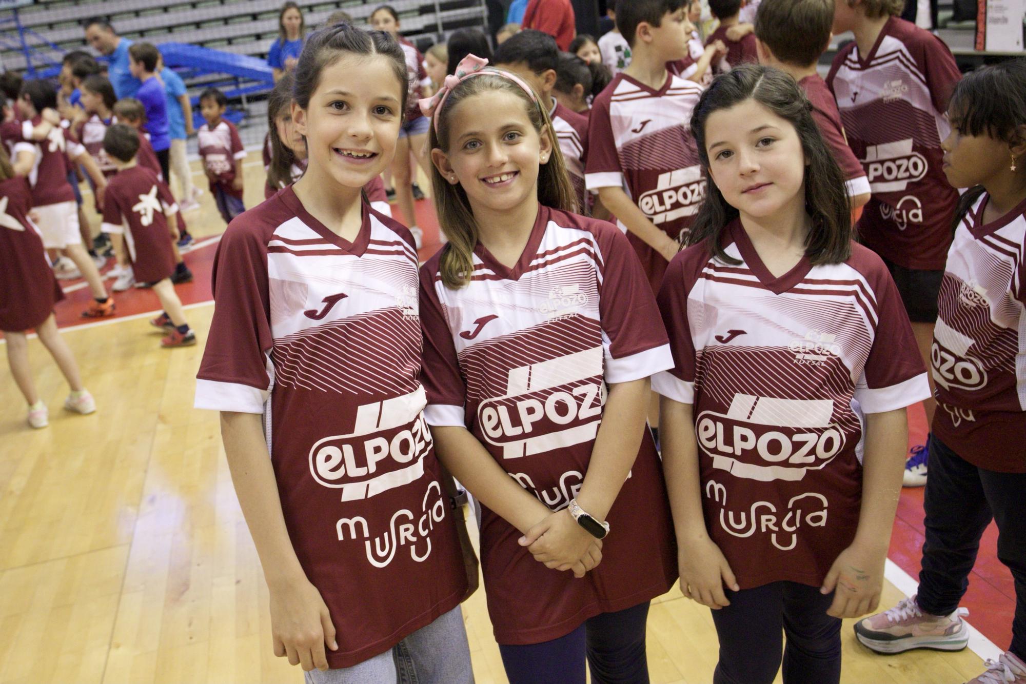 Acto de ElPozo y CaixaBank con 400 escolares de la Región.