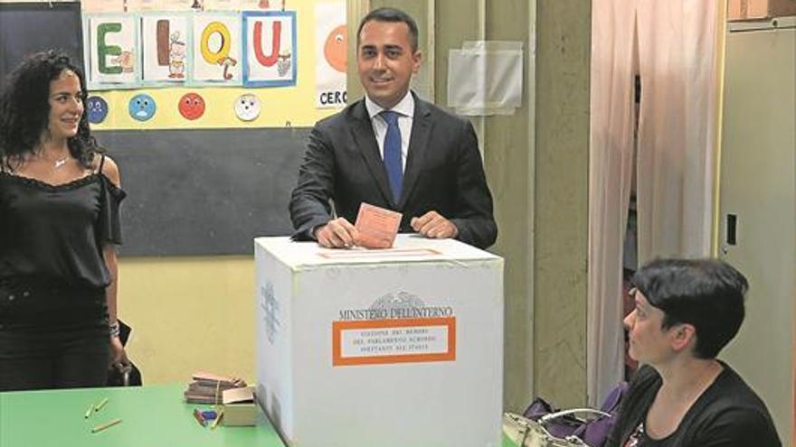 Luigi Di Maio, debilitado tras la caída del M5S en las europeas