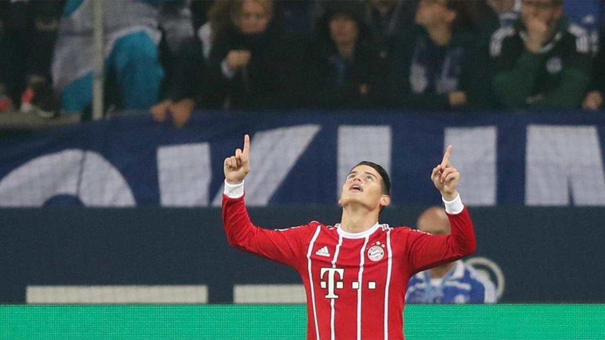 James fue el gran protagonista del triunfo del Bayern