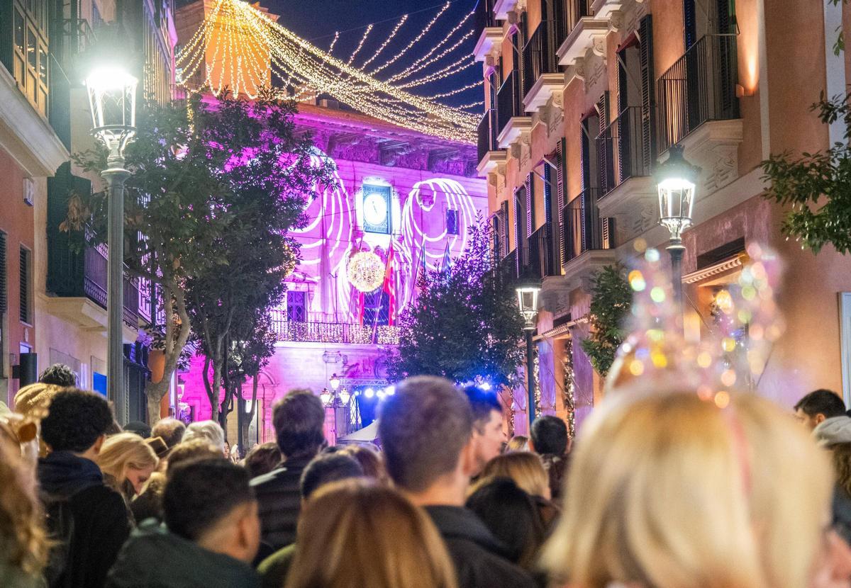 Las imágenes del Año Nuevo 2026 en Cort Las imágenes del Año Nuevo 2026 en Cort