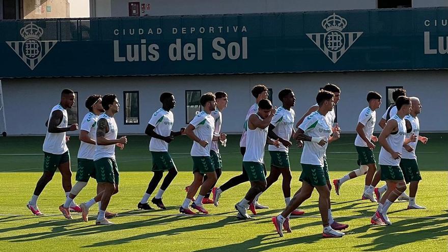 Vídeo | Abde Ezzalzouli regresa con el Betis de forma parcial y Lo Celso hace trabajo individual en el gimnasio