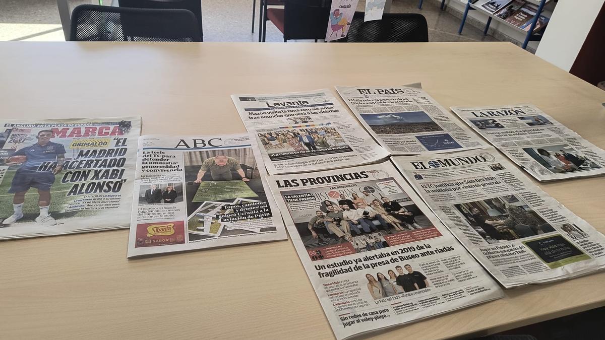 Ejemplares que se pueden encontrar en la biblioteca de Burjassot