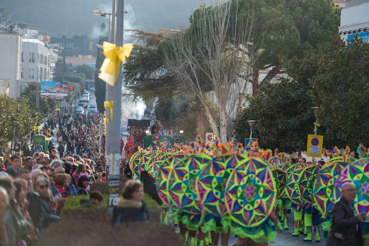 Carnaval a Tossa de Mar, foto d'arxiu