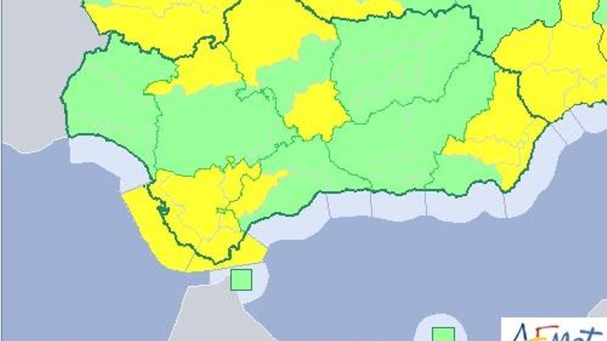 Aviso amarillo en Córdoba por tormentas hasta la noche del miércoles