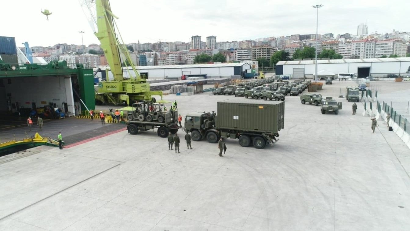 La Brilat parte de Vigo hacia Rumanía