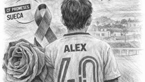 Álex, "un nen de 10" apassionat pel futbol