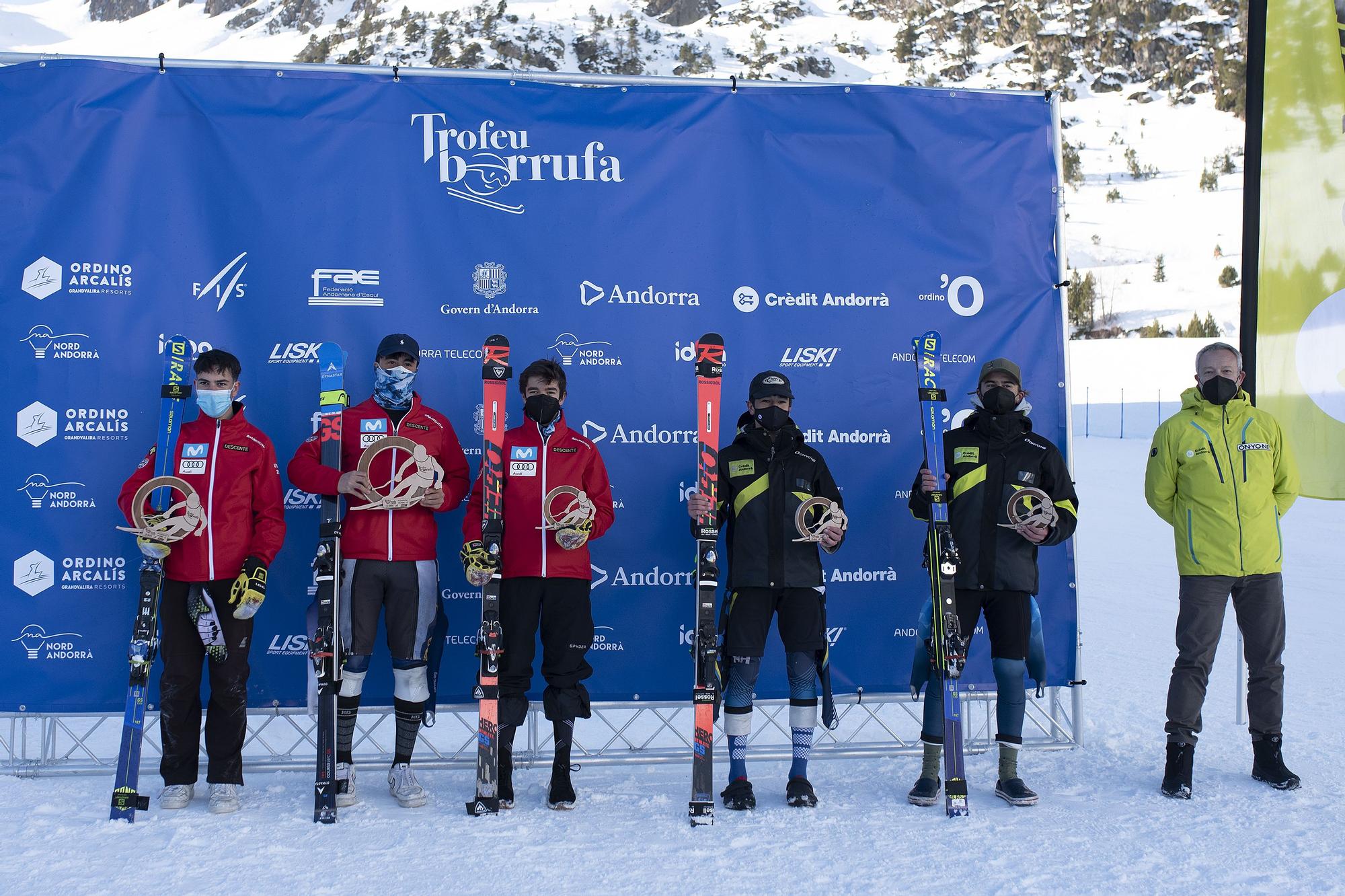 La segunda jornada del Trofeo Borrufa deja seis podios andorranos