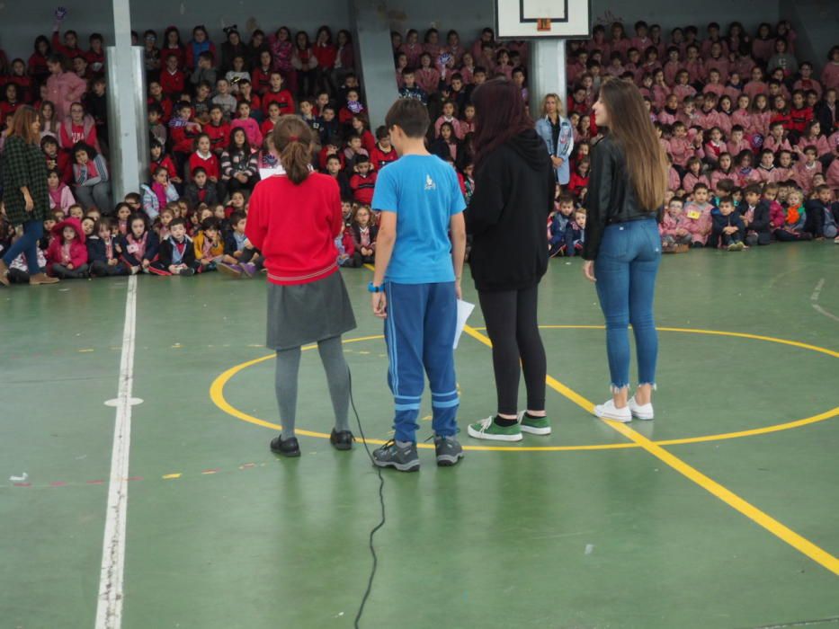 Colegios de Gijón contra la violencia de género.