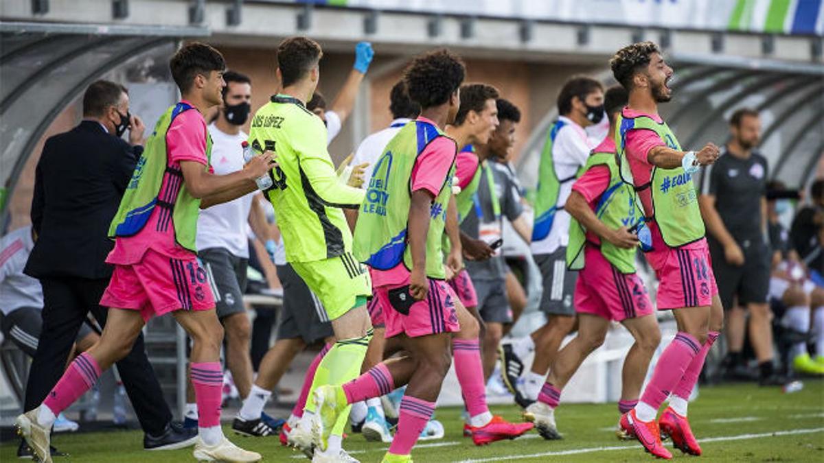 Resumen de la semifinal Salzburgo - Real Madrid de la Youth League (1-2)