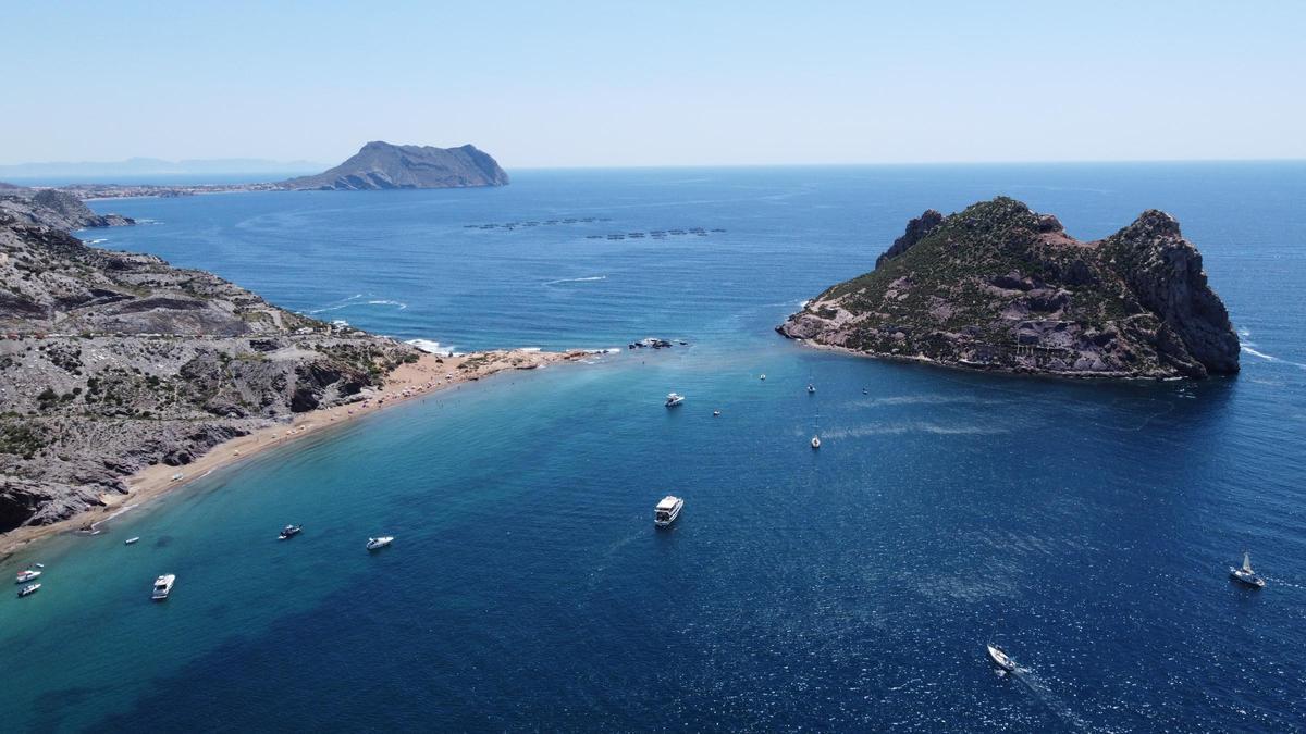 Playa Amarilla e Isla del Fraile (Águilas)