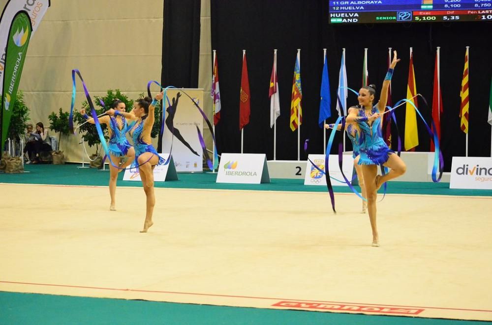 Campeonato de Gimnasia Rítmica: sábado por la tarde