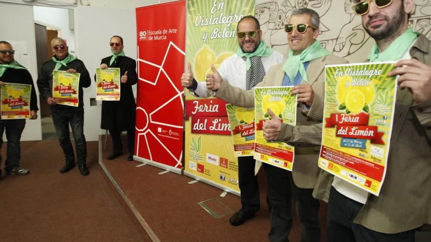 Los comerciantes de Vistalegre presentaron ayer la Feria.