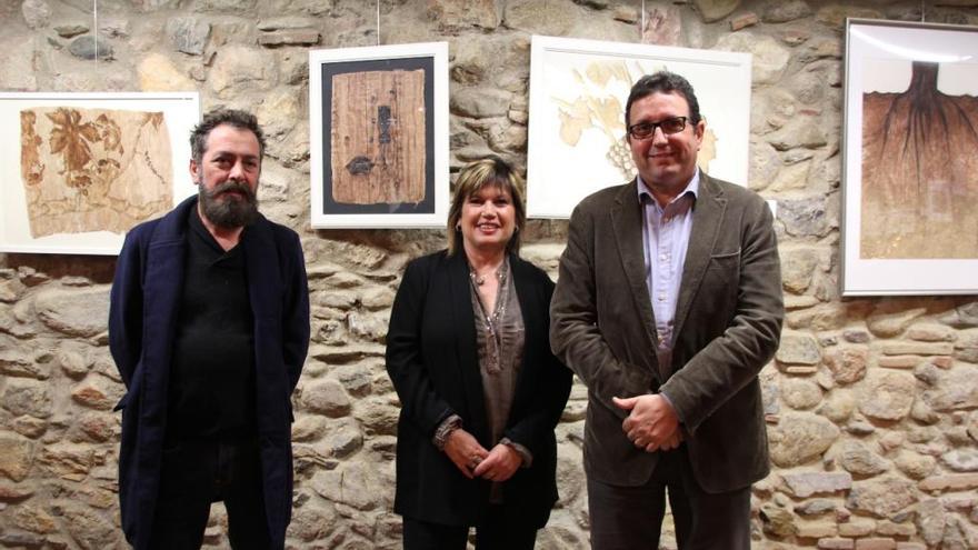 L&#039;autora amb Pere Torrent i Josep Sanllehy