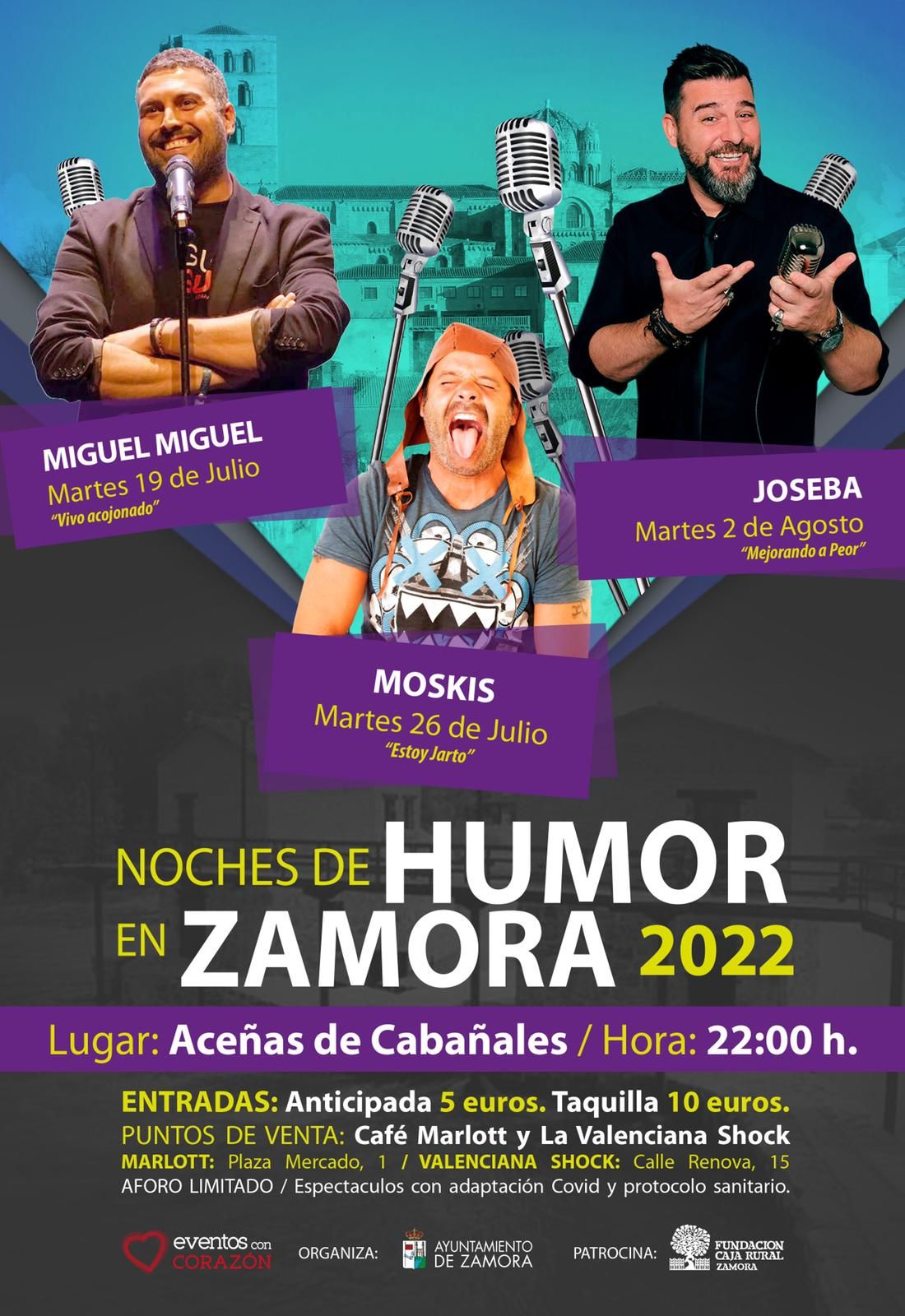 Cartel NOCHES DE HUMOR