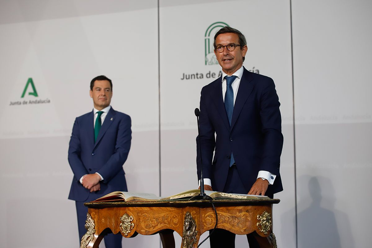 Toma de posesión de los nuevos consejeros del Gobierno andaluz